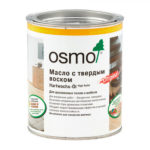 Масло Osmo Original 3062 для деревянных полов и мебели с твердым воском бесцветное матовое 0,75 л