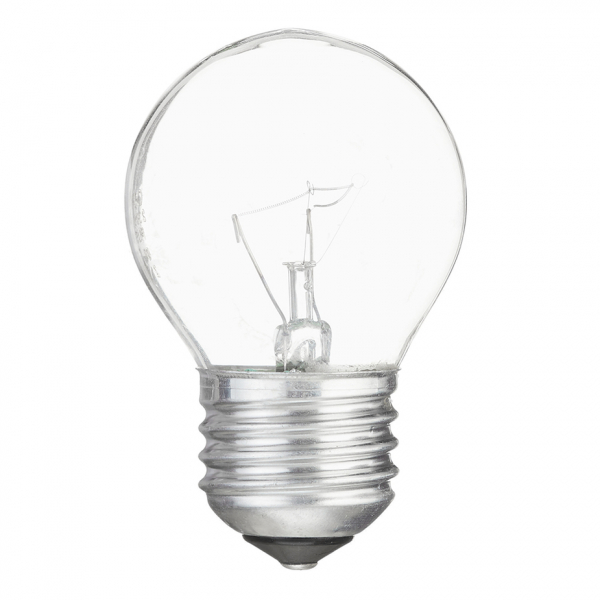 Лампа накаливания Osram CLAS P FR 40 Вт E27 шар 400 Лм 2700К теплый свет 230 В прозрачная