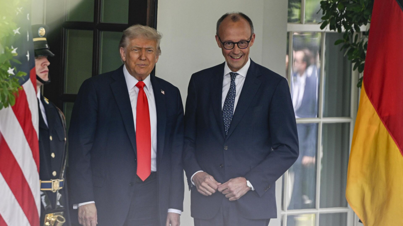 "Поступок жениха". В ФРГ неожиданно высказались о встрече Мерца с Трампом